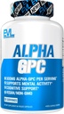 Suplemento Nootropic Alpha GPC Choline - Alpha GPC 600 mg Nootropics Brain Support Supplement Acetylcholine Precursor and Mood Booster - EVL Nutrition for Memory and Focus Support