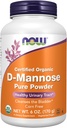 Ahora Alimentos D-Mannose Powder, 6 onzas (Pack de 2)