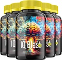 IQ Blast Pro Brain Supplement Capsules – IQBlast Pro All-Natural Maximum Strength Formula for Enhanced Memory and Focus Pills, IQ BlastPro Support and Reviews (5 Pack – 300 cápsulas)