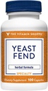 The Vitamin Shoppe Yeast Fend, Herbal Formula for Women, Contains Caprylic Acid, Lactobacillus y Herbs (100 cápsulas)