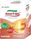 SmarT-101, Altamente Recomendado para Fog cerebral, Mejorar la memoria, Mejorar la calidad del sueño, Suplemento herbal, Vegan, 60 Tabletas.