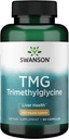 Swanson TMG Trimetilglycine - Suplemento Aminoácidos Promoción de la función saludable del hígado " Apoyo a la salud del corazón - (90 cápsulas, 500 mg cada uno)