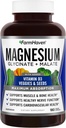 FarmHaven Magnesium Glycinate &amp; Malate Complex w/Vitamin D3, 100% Chelated for Max Absorption, Vegetarian – Bone Health, Nerves, Muscles, 180 Capsules, 90 Days