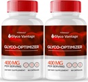 Glyco Vantage Capsules - Premium GlycoVantage Oficial Fórmula Glyco Optimizador, soporta Estilo de Vida Saludable - Máxima Fuerza Todas las píldoras naturales para los niveles estables, Glyco Vantage Reseñas (2 Pack)