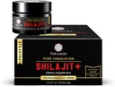 Himalayan Shilajit Resin for Men & Women - Organic Shilajit, Fulvic Acid & 85+ Natural Trace Minerals - Ayurvedic Dietary Tea Resin, 10 Natural Ingredients f - 90 Servings, 1.27oz