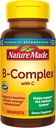 Complejo de la naturaleza B con vitamina C, Suplemento dietético para soporte de sistema inmunitario, 100 caplets, 100 Day Supply