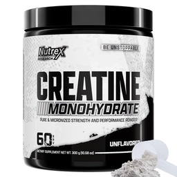 Nutrex Research Creatine Monohydrate Powder 60 Servings