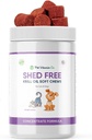 Aceite Krill Mandíbula libre para perros - Reducir el picor - Rico en Omega 3 " Antioxidantes - Mejora la piel " Cuna - Hecho en EE.UU. - 60 Mandíbulas suaves