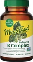 MegaFood Complejo B Equilibrado - B Complejo Suplemento de Vitamina, 8 B Vitaminas Incluyendo Vitamina B6, Vitamina B12, Folate, Biotina &amp; Más, apoya la producción de energía celular, Vegan, Gluten Gratis - 90 Tablets