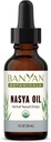 Banyan Botanicals Nasya Oil – Organic Herbal Nasal Drops for Clear Breathing – Ayurvedic Nasal Cleaner and Nose Moisturizer* – One Fluid Ounce – Certified Organic, Non GMO, Chemical Free