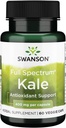 Swanson Full Spectrum Kale 400 Milligrams 60 Veg Capsules