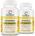30mg Spermidine Supplement for Men ' Women, High Absorption, More Potent Than Spermidine 3HCL - for Cellular Renewal, Longevity & Cognitive, Fermented Wheat Germ Extract, Pure & Natural, 120 Softgels
