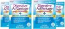 Digestive Advantage Lactose Defense - Descompone lactosa para defender contra el malestar digestivo, 32 cápsulas (Pack of 4)