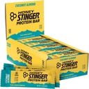 Honey Stinger Protein Bar, Coconut Almond, Protein Packed Food for Exercise, Endurance and Performance, Sports Nutrition Snack for Home &amp; Gym, Post Workout, Box of 15