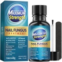 Tratamiento Toenail Fungus Extra Strength, Tratamiento de hongos de uñas, Tratamiento de hongos de uñas para uñas " Fingernails, Tratamiento de uñas fúngicas para uñas, Tratamiento de uñas antifúngica para atletas Pie, Patrón, Roto, Nail dañado " dañado(1oz)