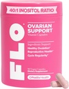 O Positiv FLO Ovarian Health Support - Equilibrio hormonal para mujeres, Suplemento con DIM, Myo & D-Chiro Inositol, ácido fólico - Apoyos Ovulación saludable, Regularidad del ciclo - 30 Servimientos