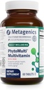 Medicamentos metagénicos PhytoMulti Multivitamínico con Hierro - Multivitamínicos diarios con fitonutrientes - Multivitamínico para Mujeres - PhytoMulti Suplemento Vitamina - con Hierro, Zinc &amp; B6 Vitaminas - 60 Tabletas