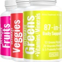 SHIZAM Super Green Fruit & Veggie Capsules ← Superfood Daily Super Greens Blend Fruits &amp; Vegetables Suplementos ← Fruit and Vegetable Suplemento Powder Alt peru Organic Super Foods Veggies