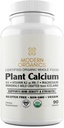 Planta Calcio Ø 1000mg Certified Organic Whole Food Calcium from Organic Icelandic Red Algae with Vitamin D3, Vitamina K2 y Magnesio ANTE 72 Trace Minerals TEN 90 Vegan Tablets