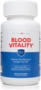 Dr. Wholeness Blood Vitality ← Daily Iron/Multivitamin Supplement TEN Boost Ferritin and Energy, Most Effective Iron Supplement, High Potency, Non-Constipating, No Nausea, and Bioavailable TEN 30 cápsulas