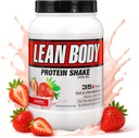 Labrada Nutrición Lean Body Hi-Protein Shake, Fresa, 2.47-Pound Tub Strawberry PACKAGING MAY VARY