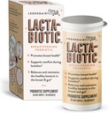 Leyendaairy Milk Lacta-Biotic Breastfeeding Probiótico ← Lactation Suplementos Ø Breast y Gut Health for Mom and Infant Immune Health for Baby ← Daily Supplement for Healthy Lactation