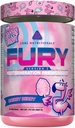 Core Nutritionals Fury V2: Pre-Workout Powder para maximizar el rendimiento en The Gym W/Zum-XR® Caffeine, L-CItruline y Alpha GPC (40 Scoops) (Fun SweetsTM Cherry Berry)
