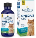 Naturales nórdicos Omega-3 Cat, Desarrollado - 2 oz - 304 mg Omega-3 Por Un mL - Aceite de pescado para gatos con EPA & DHA - promueve el corazón, la piel, la carne, &amp; la salud inmunitaria - No GMO