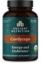 Antigua Nutrición Cordyceps orgánicos Tablets, Made with Ashwagandha, Supports Energy and Endurance, Gluten Free, Vegan, Paleo y Keto Friendly, 30 Count