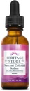 Heritage Store Nascent Colloidal Iodine Drops 246mcg, Liquid Iodine Supplement for Healthy Thyroid Support,* con Nascent Iodine de Atlantic Kelp, Bioavailable, Vegan, Aprox. 480 Serviciones, 1oz