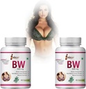 2 Pack Butt and Breast Enhancer for Women - Enhance Breast Enlargement Capsule - Breast Enhancement Capsule for Women - Personal Modern Women Care Breast - 120 Cuenta