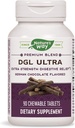 Manera de la naturaleza DGL ULTRA 10:1 Fuerza extra, 75 mg por por porción, sabor de chocolate alemán, 90 Chewables, paquete de 2 (paquete mayo Vary)
