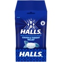 HALLS Cough and Throat Relief Mentho-Lyptus Cough Drops, 12 Bolsas de 30 (360 Total Drops)