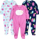 Joyas simples de las chicas de Carter Loose-Fit Flame Resistant Fleece Footed Pajamas
