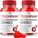 Bomba de Vigor Gummies para Hombre – VigorPump Male Gummies All-Natural Suplemento, Bomba Vigor Gummies Comentarios (2 Pack - 120 Gummies)