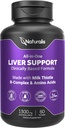 Naturalis Silymarin Milk Thistle 1300mg Reforzado con B Complex " Amino Acids TEN 13-in-1 Liver Cleanse, Detox " Reparación TEN 60 Liver Essential Softgels