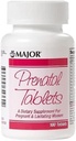Principales TABS prenatal ACID-100 MG 30 Tablas UPC 309045313466