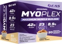 EAS Experimental and Applied Sciences Original Myoplex Maximum Muscle Builder, Meal Replacement Protein Drink Mix ← Calidad Protein Blend ← 42g Protein ← 20 Individual Packet (Cinnamon Cereal Crunch)