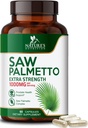 Saw Palmetto for Men 1000MG - 3X Strength Prostate Health Supplement - Herbal Extract Supplement - Prostate Supplements for Men's Health Support, Prostate Urinary &amp; Hair Health Support - 60 Capsules