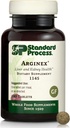Standard Process Inc. Arginex - Fórmula entera de alimentos para órganos de limpieza corporal - Apoyo al hígado y suplemento de salud del riñón con vitamina A, Flour de avena, hebilla y ácido ascórbico - 180 Tablets