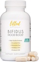 Probióticos 30 Billones CFU - Bifidus Mood Support Suplemento w / prebióticos " probióticos para mujeres y hombres - Mood " Digestion Support- Histamine Free - Natural Mood Boost - 60 días de suministro, no GMO