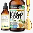 BIO KRAUTER Maca Root Liquid Drops - Maca Extract Tincture - Vegan, Sugar &amp; Alcohol Free Extract 4 Fl.Oz.