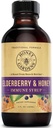 Honey Gardens Apiaries Elderberry Syrup - Apitherapy Raw Honey - Propolis and Elderberries - Tos - 4 oz