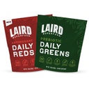 Laird Superfood Reds & Greens Bundle, Prebiotic Daily Greens y Antioxident Daily Reds Powder, 14.8oz