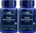 Supervivencia Mega Benfotiamine Capsule, 250 Mg, 120 Vegetarian Capsules 2 Botellas