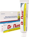 Dr. Numb 4% Lidocaine Cream – Anorrectal tópico para el alivio temporal de hemorroides y trastornos locales – con vitamina E – 30g (1 Pack)