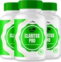 VIVE MD Claritox Pro for Vertigo Capsules, Claritox Pro for Vertigo Reviews, ClaritoxPro for Vertigo Support Suplemento, Maximum Strength Nootropic Dietary Formula Pills (3 Pack)