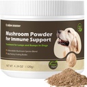 Dog Guard for Lumps " Bumps Supplement - Turquía Tail Mushroom Powder for Dogs Lipoma Treatment - Buddy Immune Support " More Energy with Lion’s Mane, Chaga, Reishi, Shiitake Mushrooms-02