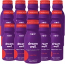 Más laboratorios Dream Well Holistic Sleep Shot Drink 15 Pack ¦ Non-Habit Forming ¦ Lemon Balm, Melatonin y Glycine ¦ Sleep Support Solution