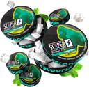 Scooper Energy Fresh Mint ← Extra Strong 80mg Caffeine TEN Energy Pouches Sugarfree TEN 5 Pack (12 pcs/can)
